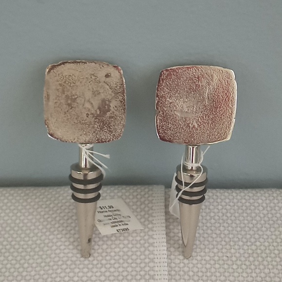 Pair of Wine Bottle Stoppers - Picture 2 of 2